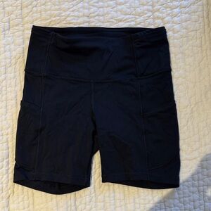 Lululemon Athletica Black Bike Shorts